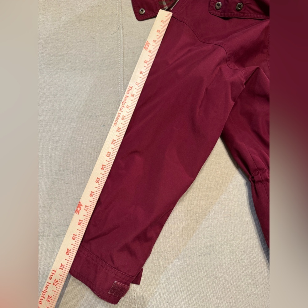 Vintage Eddie Bauer Women's Red Hooded Jacket - Picture 7 of 8